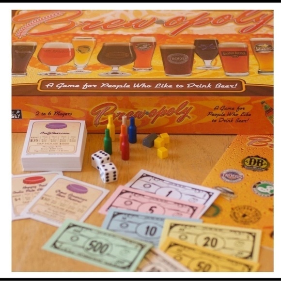 BREW-OPOLY Game Complete!  New in Wrap. - Picture 6 of 11